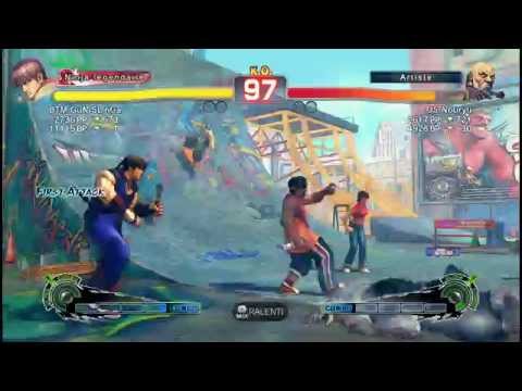 BTM GuN SLinGa (Guy) vs OS Nouryu (Gouken) USF4 Ranking