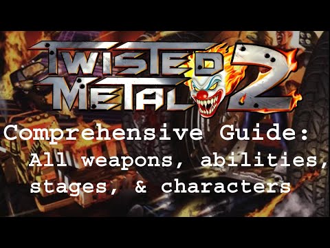 Twisted Metal 2: A Comprehensive Guide to All Weapons, Abilities, Stages, and Characters