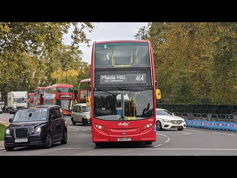 (FRV) RDS Episode 80: London Bus Route 414 - Maida Hill To Putney Bridge Station | 2474 (SN64OEY)