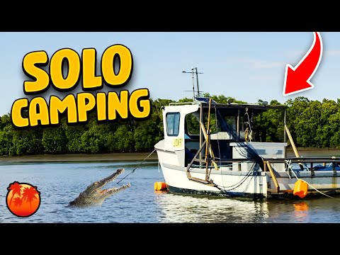 Camping on an Abandoned Trawler