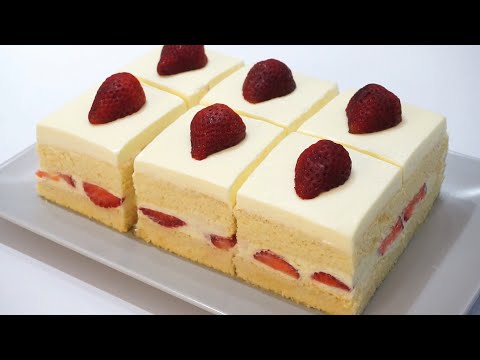 How to Make Strawberries and Cream Cake