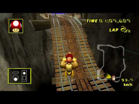 [MKW WR] Wario's Gold Mine (no Glitch) - 1:50.053