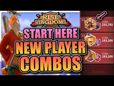 Beginner Guide: Work on these commander pairs first | Rise of Kingdoms