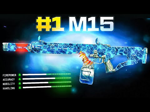 The #1 M15 Loadout AFTER the UPDATE in WARZONE ! ( BEST M15 MOD O Class Setup )