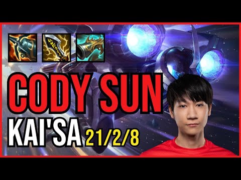CODY SUN - KAI'SA ADC - NA Grandmaster - Patch 11.5