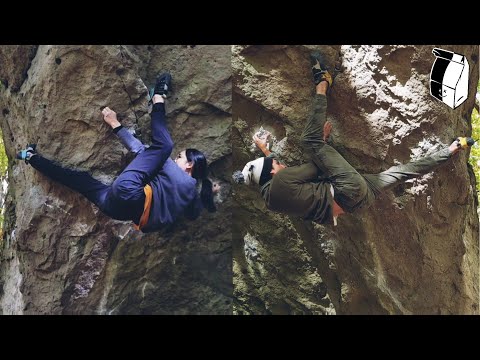 Cocina (V8/7b): Niagara Glen - Maria and Ratul