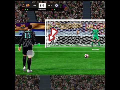 How to Goalkeeper Penalty Save #fcmobile24 #fcmobile #shorts