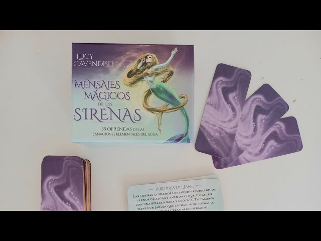 Vídeo relacionado con ÁBREME Y DESCUBRE TU MENSAJE DE HOY: ...Oráculo de las sirenas...