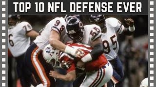 Top 10 Best NFL Defenses EVER| Top 10 Clipz