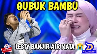 Download lagu VIRAL❗LESTY BANJIR AIR MATA SETELAH FAUZAN MENYANYIKAN LAGU GUBUK BAMBU SEMUA LANGSUNG TERDIAM mp3