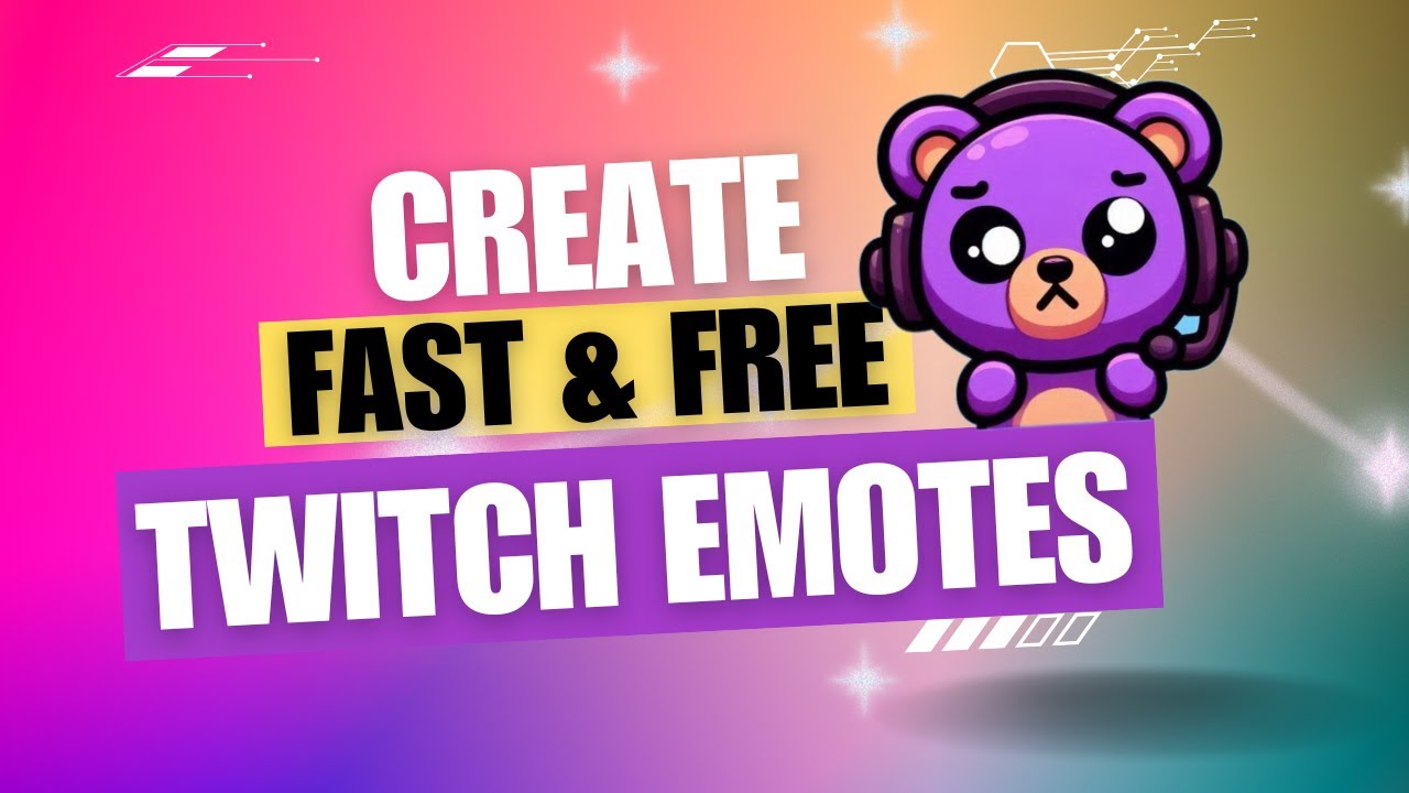Create Free Twitch Emotes Quick (2026 Tutorial)