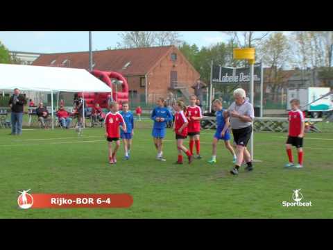 U10 Rijko vs Borgerhout GW finale overzicht