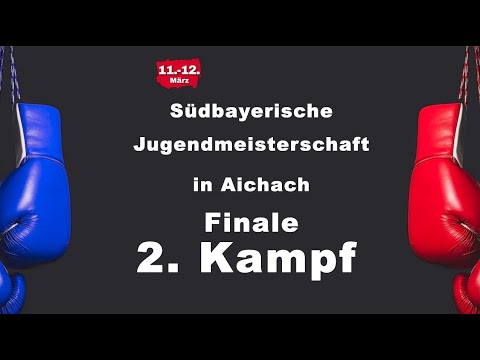 #Südbayerische Jugend #Meisterschaft #Boxen Finale Kampf 2.  BC Cukur vs. TSV Schongau 2023