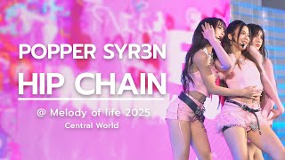 POPPER SYR3N - Hip Chain @ Melody of life 16, Central World #pinadayy #popperbnk48