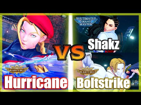 SFV CE 👊🏻 Hurricane (Cammy) vs Shakz (Laura) & Boltstrike (Vega) FT2