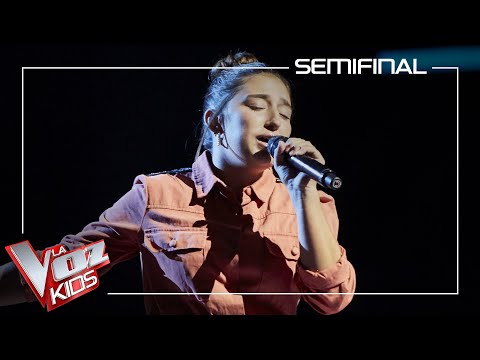 Lola Avilés canta 'Te espero aquí' | Semifinal | La Voz Kids Antena 3 2021