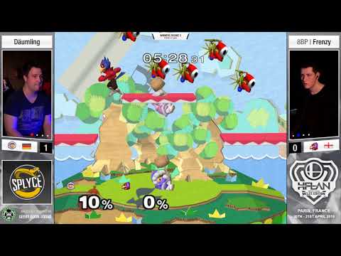 HFLAN 19 - Däumling (IC) Vs. 8BP | Frenzy (Falco) - Winners Round 3 - Melee Singles