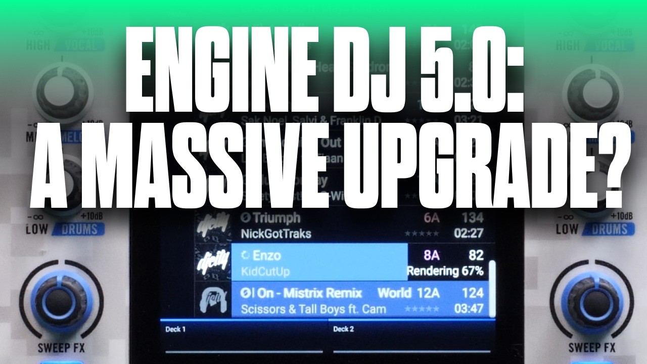 Engine DJ 5.0 - Onboard Stems Rendering Is Here! | Beatport Tech