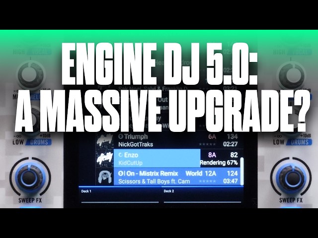 Engine DJ 5.0 - Onboard Stems Rendering Is Here! | Beatport Tech