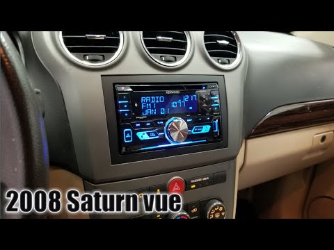 Saturn vue car stereo removal