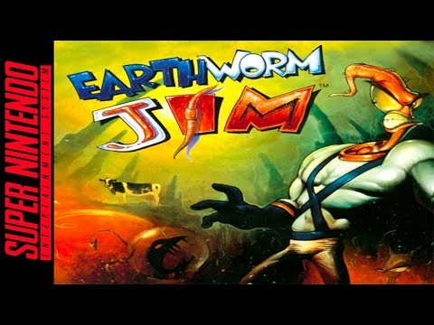 Earthworm Jim (SNES) Retro Game Review - Mighty Retro