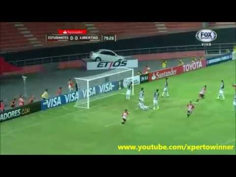 Estudiantes 1 - 0 Libertad Copa Libertadores 2015