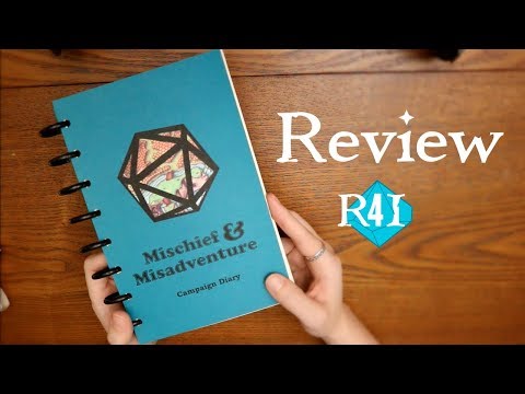 The Mischief & Misadventure Campaign Diary Unboxing & Review
