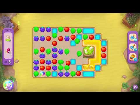 Gardenscapes 2717 Super Hard Level - 15 moves - NO BooSTERS