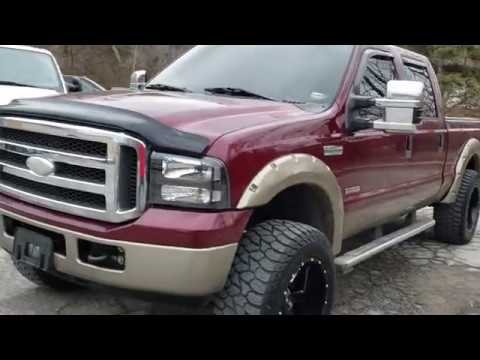2005 Ford F250 4x4 3in Lift, 20x12s, 35s, Powerstroke, ONE SICK RIG! FOR SALE!
