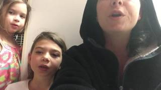 Me AND my crazy kids singing X&#39;s and O&#39;s