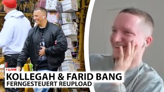 Justin reagiert auf "Kollegah &amp; Farid Bang FERNGESTEUERT" | Live - Reaktion