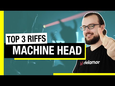 EINFACH Machine Head spielen: Die TOP 3 Riffs zum Nachspielen 🎸
