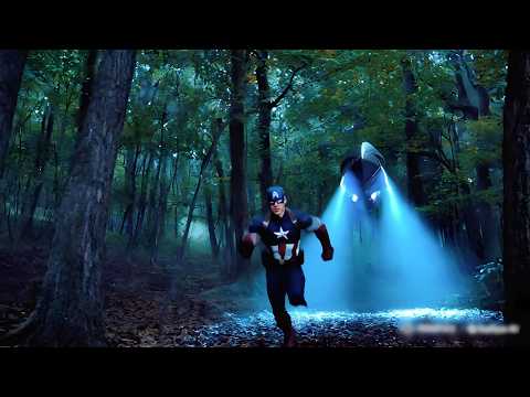 Captain America Alien Invasion - Made With AI - 2025