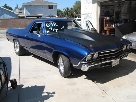 1969 ELCAMINO DRAG CAR gets some roll cage upgrades,
