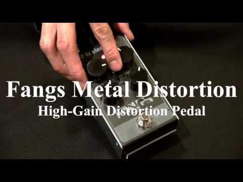 【池部楽器店】Fangs Metal Distortion (High-Gain Distortion Pedal)