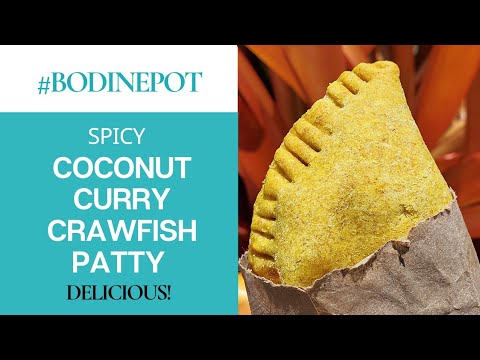 How to Make Coconut Curry Crawfish Patty | #BodinePot