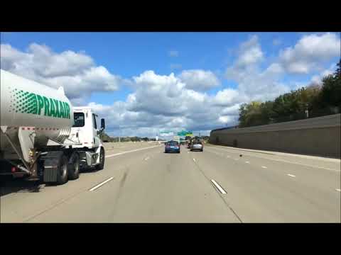 US-52 North, I-35E North & I-694 West Thru Saint Paul & Into Brooklyn Center Time Lapse Drive (2020)