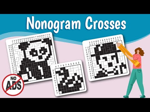 Cross-a-Pix: Nonogram Crosses Video