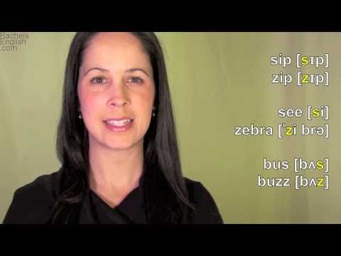 English: How to Pronounce S and Z consonants: American Accent