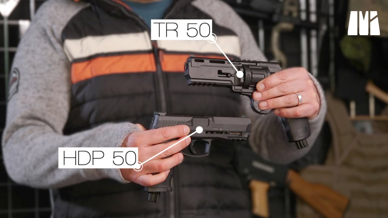 Umarex T4E HDR 50 Revolver versus T4E HDP 50 Pistol