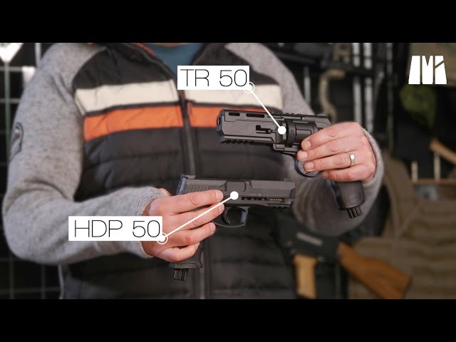Revolver Umarex T4E TR50L HDR50L laser 11 joules