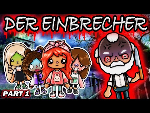 HELP!!🪓We're HOME ALONE 🩸Part 1🔪 #HORROR #HALLOWEEN #TOCABOCA #GERMAN #STORY #TOCATOAST