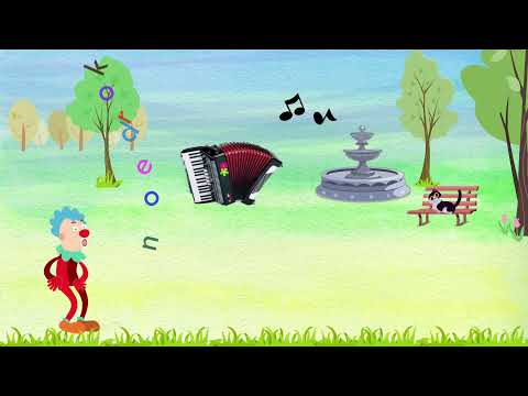 ABC-Lied - Buchstabe A - mit Kiku, dem Clown