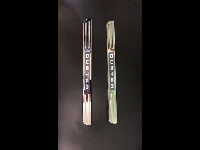 Беспроводные пороги с подсветкой (2 шт., нержавейка) Video 1