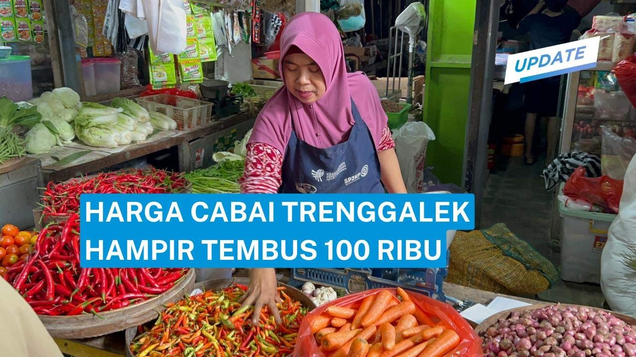 Musim Tradisi Megengan Jelang Ramadhan, Harga Cabai Trenggalek Nyaris Rp100 Ribu per Kg
