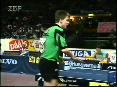 TT World Championships 1993 Peter Franz vs Wang Hao (Chopper with the same name...)