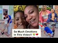 Watch HeartMelting Moment Nollywood Actress Queeneth Hilbert SURPRISED Her Son in School