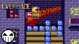 Pac-Attack (Evercade - Namco Museum Collection 2) Gameplay