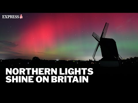 Northern Lights deliver dazzling display in rare appearance in the UK night sky