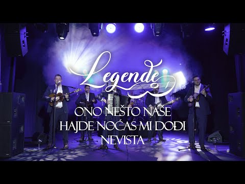 Tamburaši Legende - Ono nešto naše, Hajde noćas mi dođi, Nevista (PROMO 2020 4K)